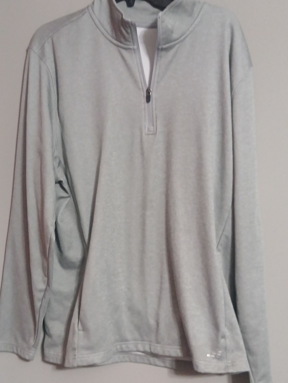 bcg Men's Light Gray Half-Zip Pullover